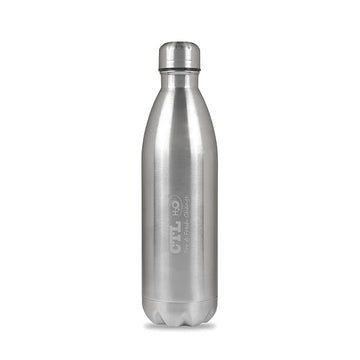 CTLH20 Pure Stainless Steel Water Bottle –750ML | Leakproof, Durable & Eco-FriendlySteel Drinking Water Botle Classic Water Bottle Spill Proof Fridge Bottle For School College Office Set of -1PCS
