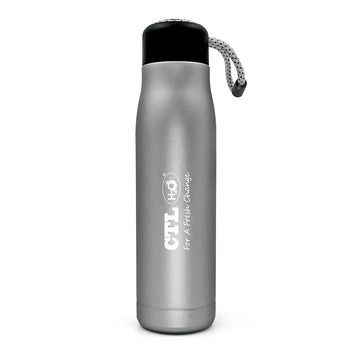 Stainless Steel 550ML Double-Walled Insulated Water Bottle/Flask for Office Gym Home & Travel