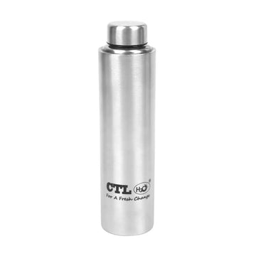 Silver 1000 Stainless Steel Water Bottle, 950 ml Each 100% Leak Proof (Pack Of 1)