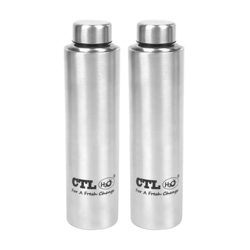 Silver 1000 Stainless Steel Water Bottle, 950 ml Each 100% Leak Proof